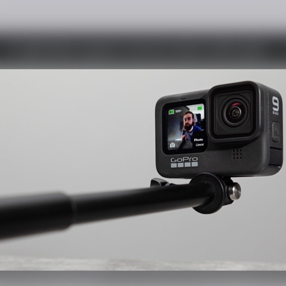 NWT GoPro Black Mount Stick/Rod with Grip